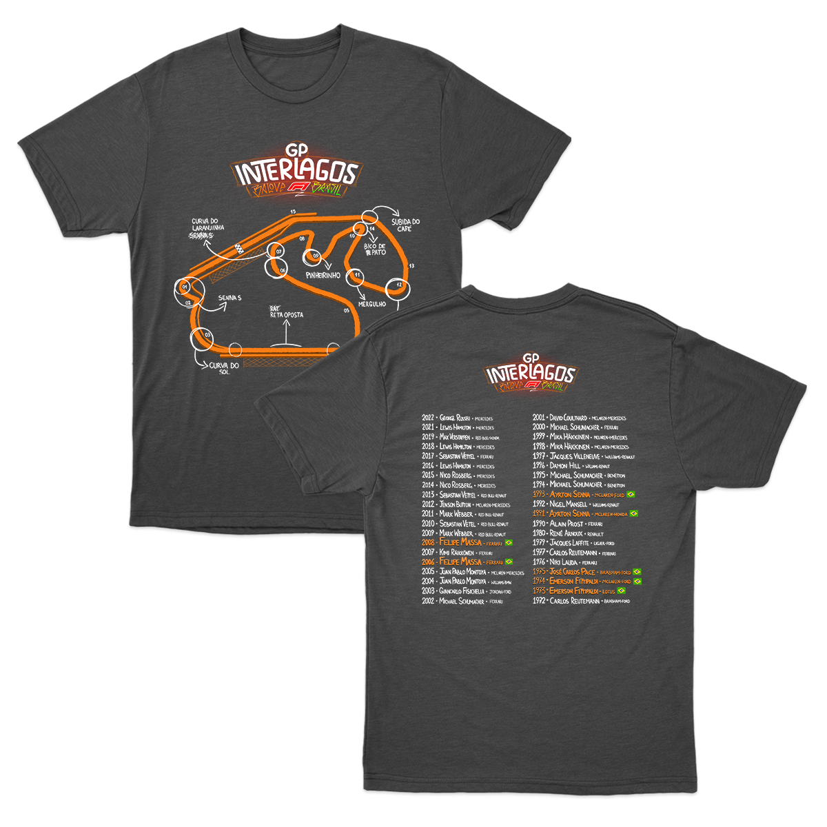 Camiseta GP Interlagos