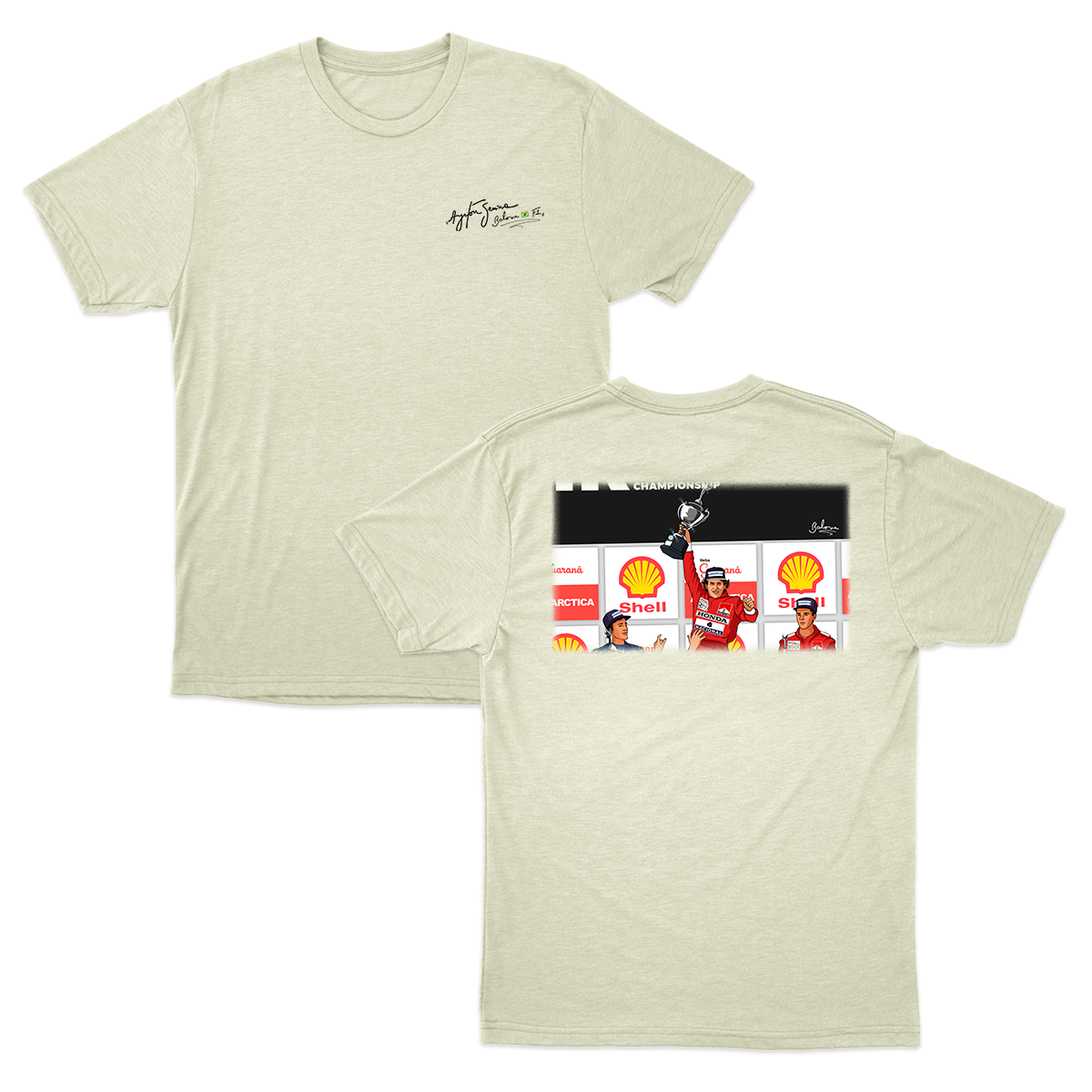 Camiseta Ayrton Senna