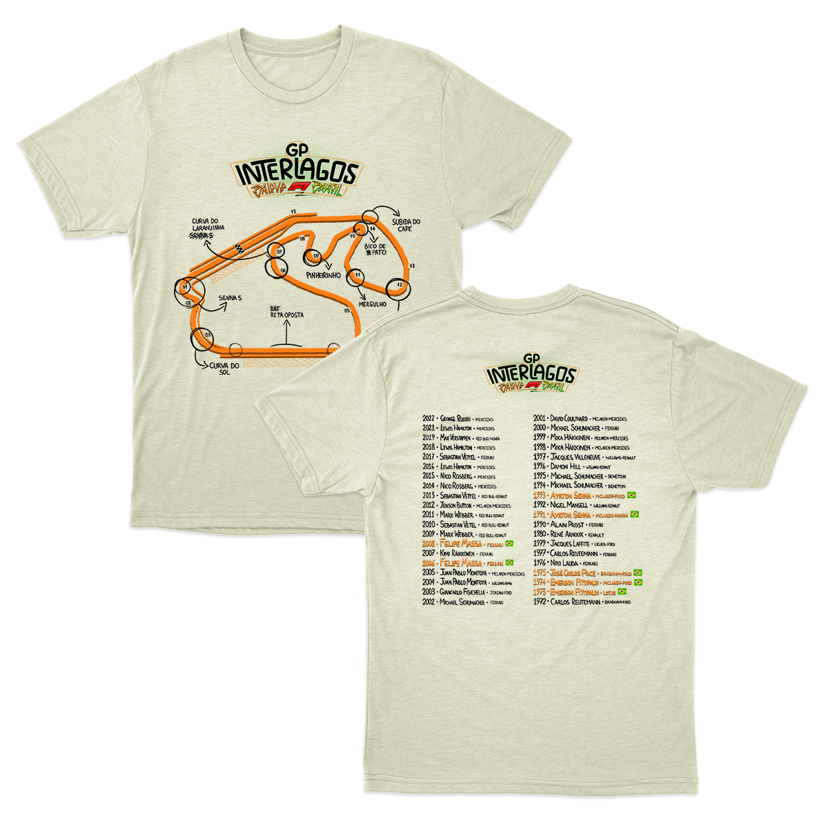 Camiseta GP Interlagos