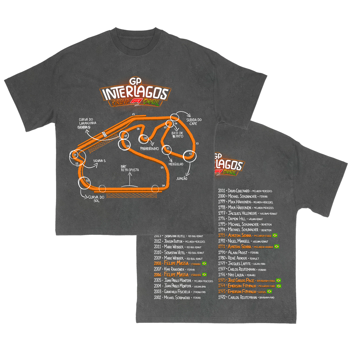 Camiseta GP Interlagos